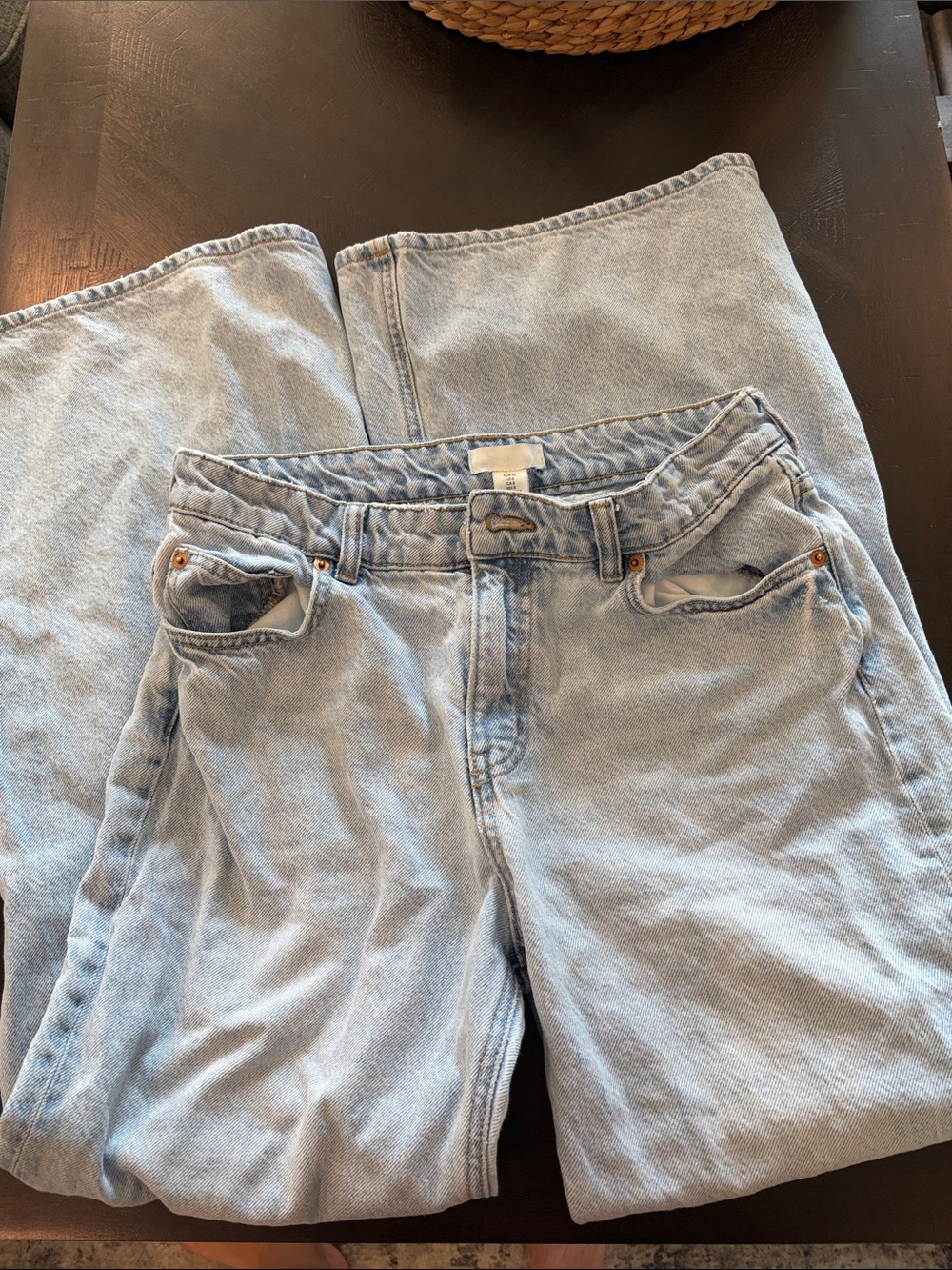 H&M Light Blue High-Rise Women's Jeans